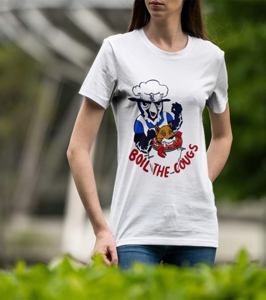 Rice Baseball Owl Cooking Boil The Cougs T-Shirt