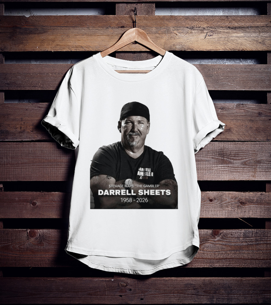 Storage Wars The Gambler Darrell Sheets 1958 2026 T-Shirt