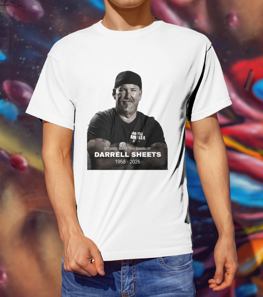 Storage Wars The Gambler Darrell Sheets 1958 2026 T-Shirt