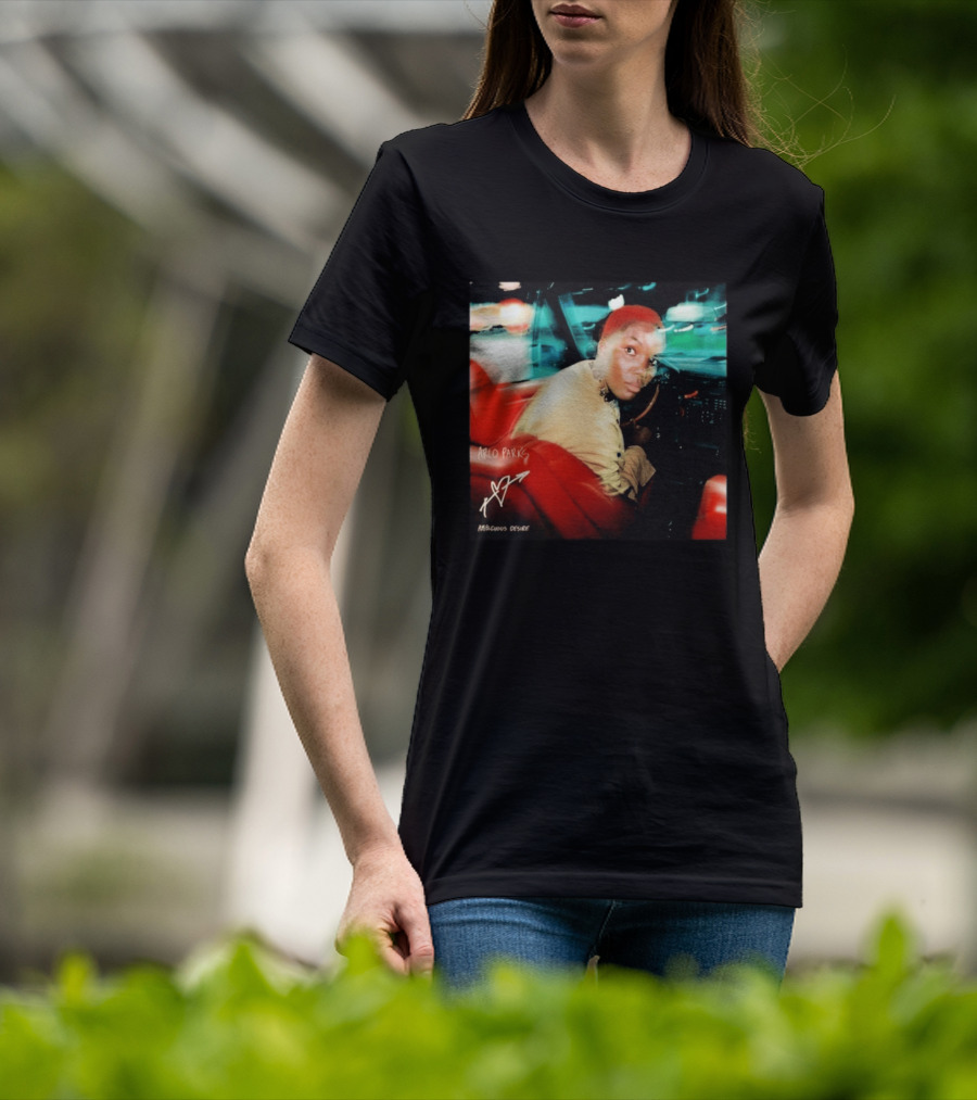 Arlo Parks Ambiguous Desire Heart Signature Vibrant Driving Scene T-Shirt