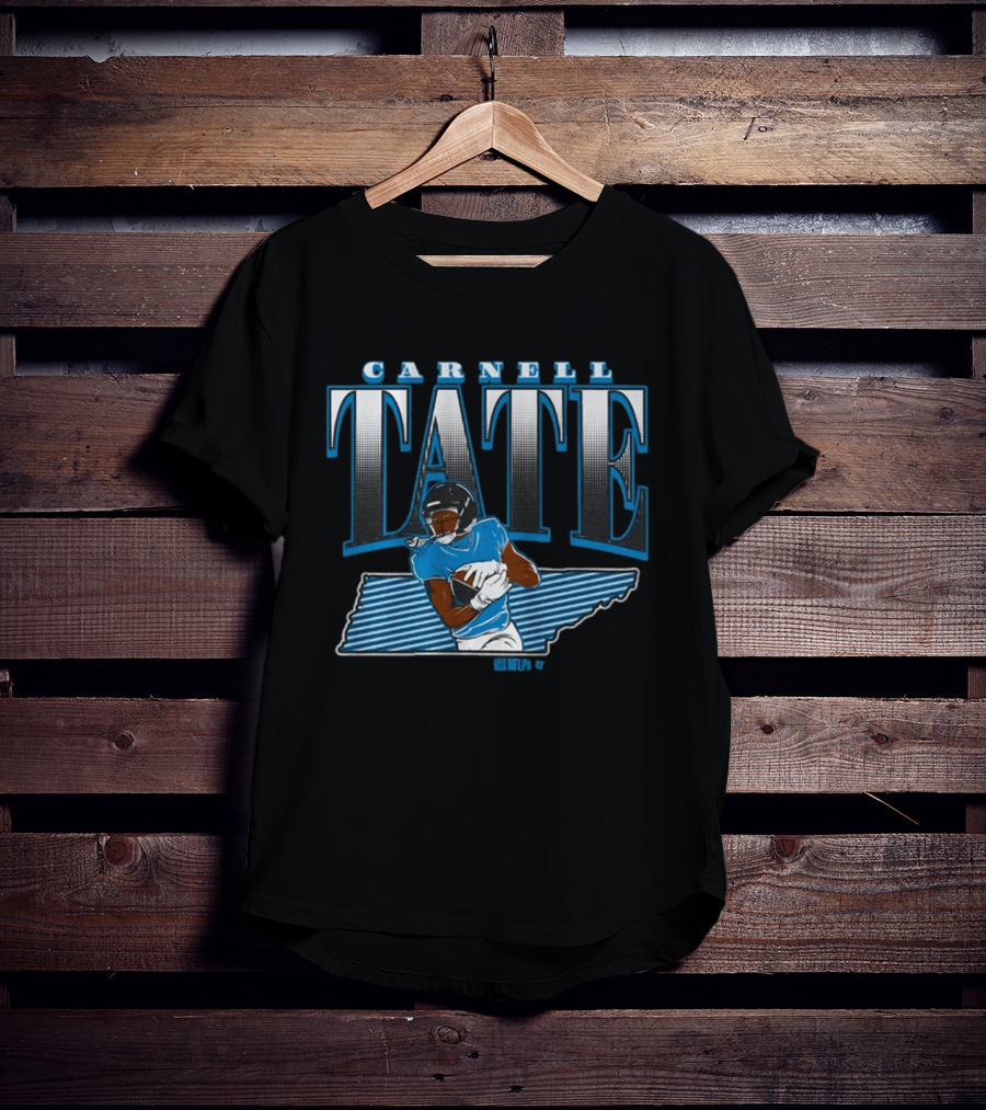 Carnell Tate Tennessee Titans 2026 Draft Player T-Shirt