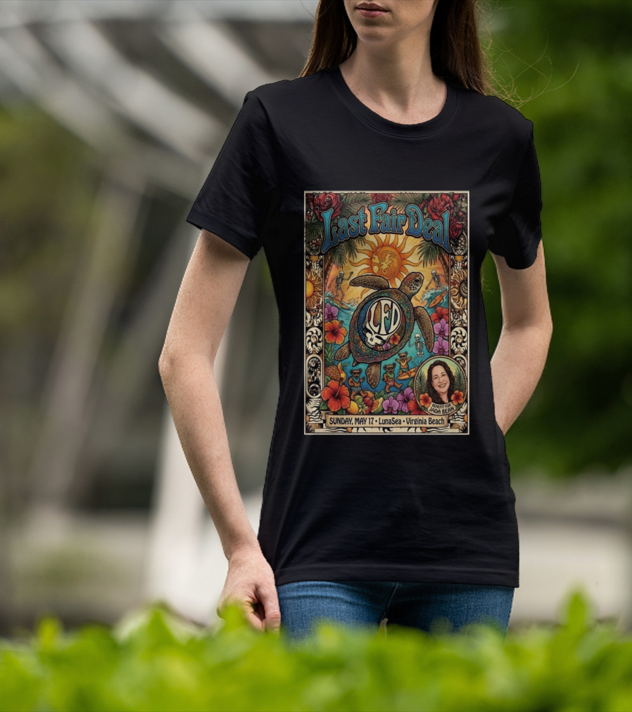 Last Fair Deal Virginia Beach LunaSea Turtle LFD May 17 2026 Benefit For Jada Bean T-Shirt