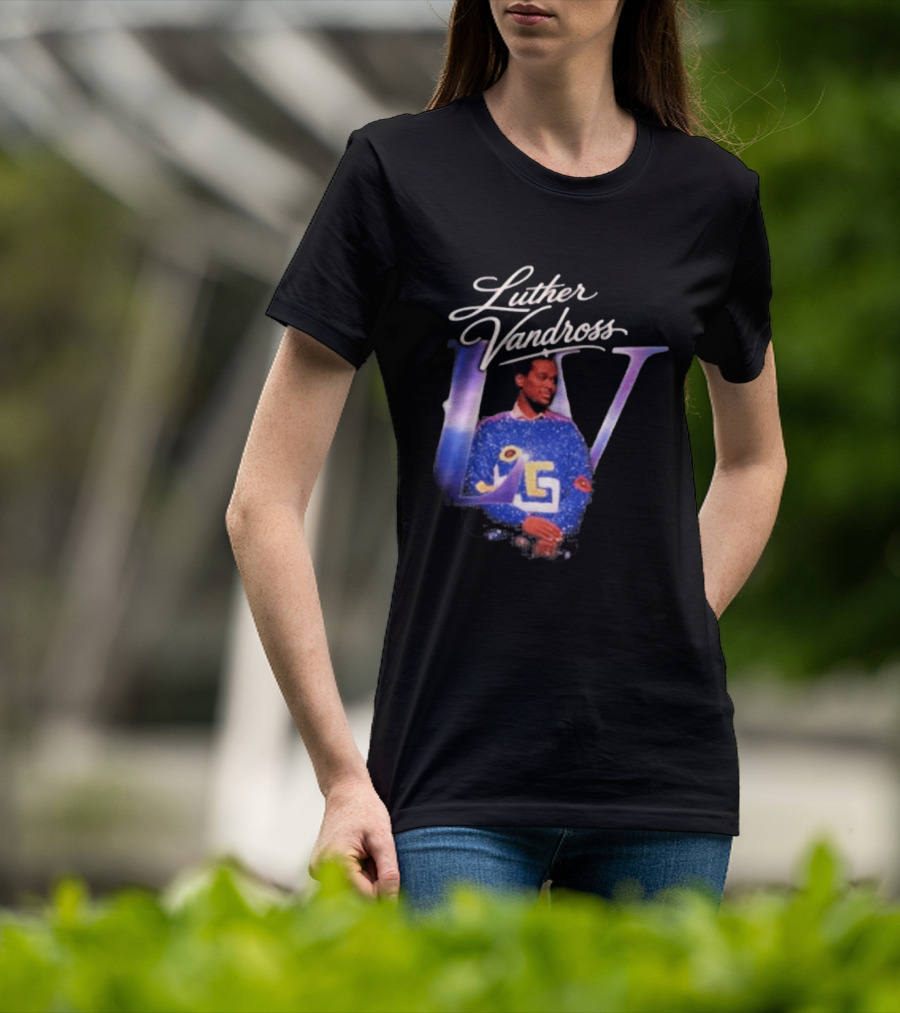 Luther Vandross LV R&B Only Collab T-Shirt