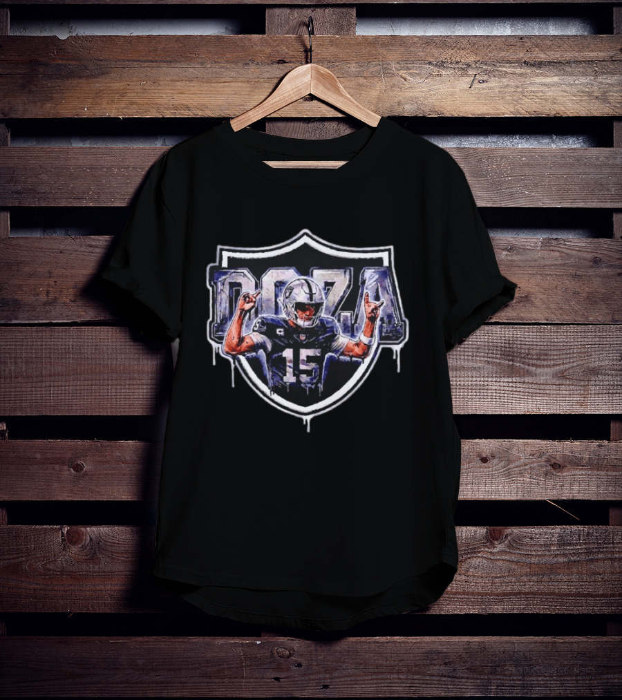 Doza 15 Las Vegas Raiders Football Quarterback T-Shirt
