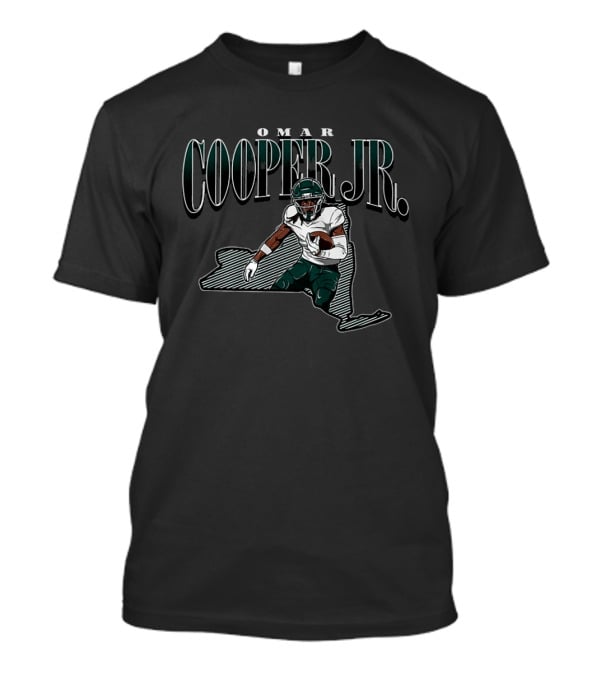 Omar Cooper Jr New York Football 2026 Draft Player T-Shirt