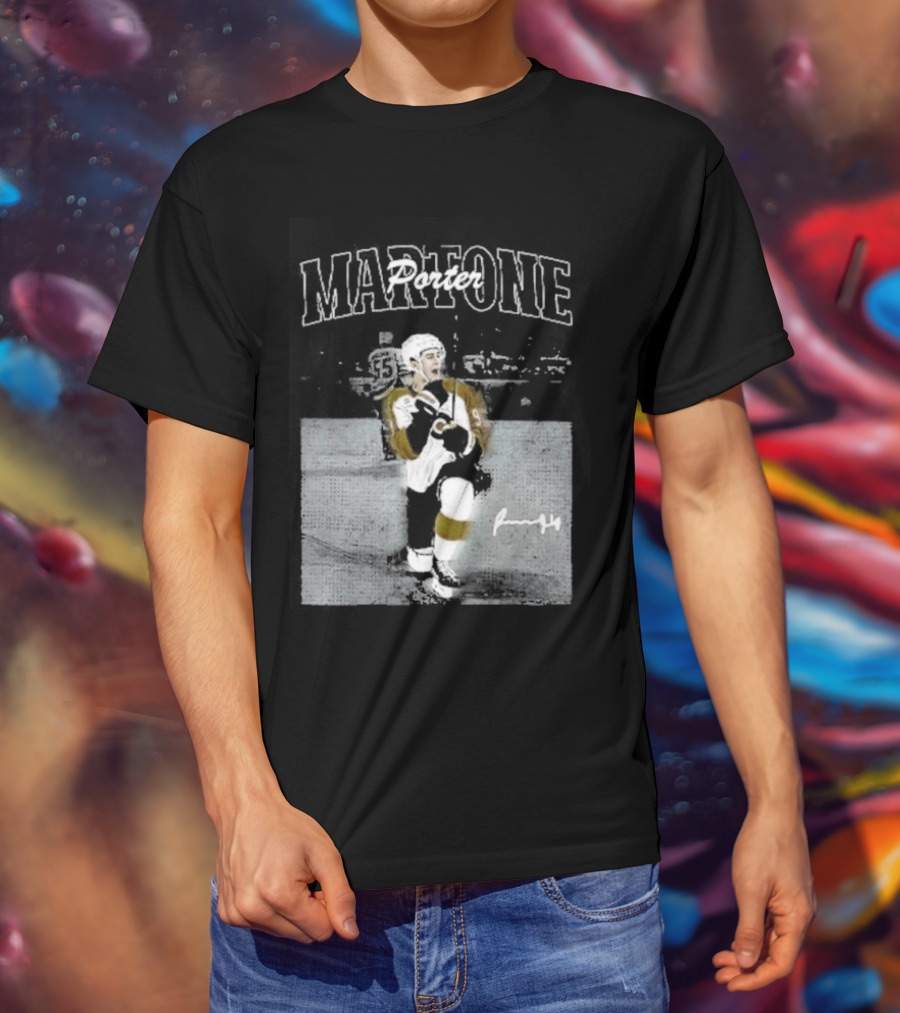Martone Philadelphia Hockey Player T-Shirt