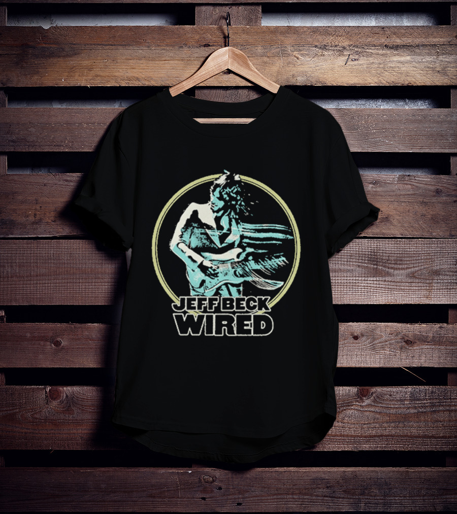 Jeff Beck Wired Vintage Music T-Shirt