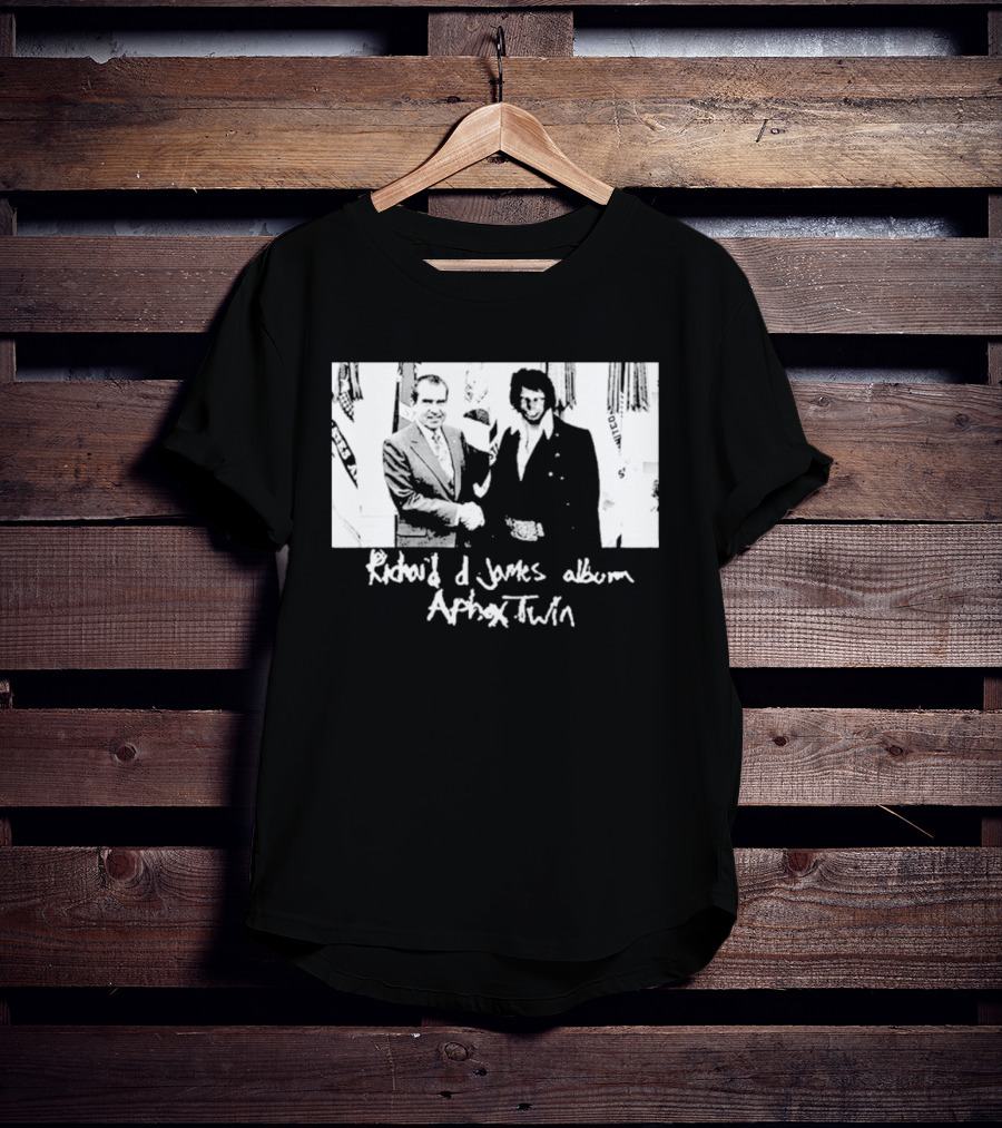 Richard D. James Album Aphex Twin Handshake T-Shirt