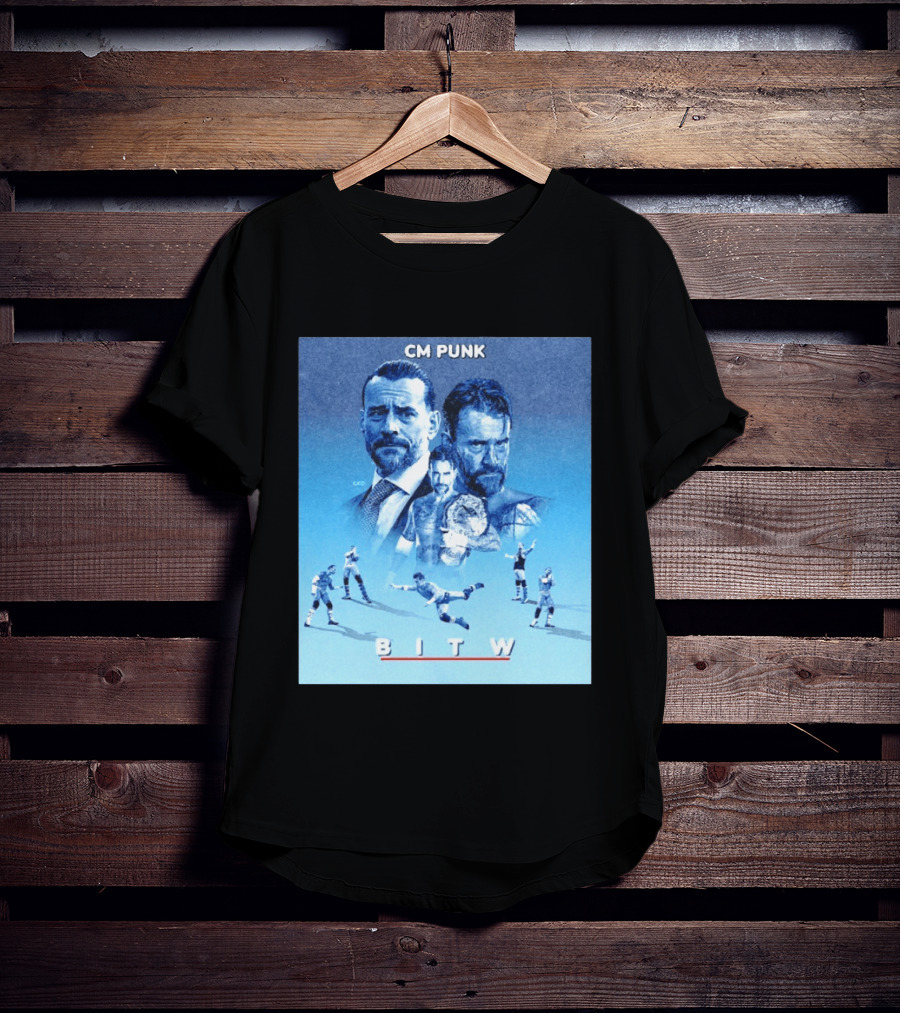 CM Punk BITW Wrestling Champion T-Shirt