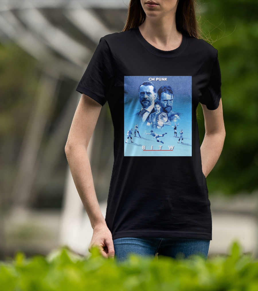 CM Punk BITW Wrestling Champion T-Shirt