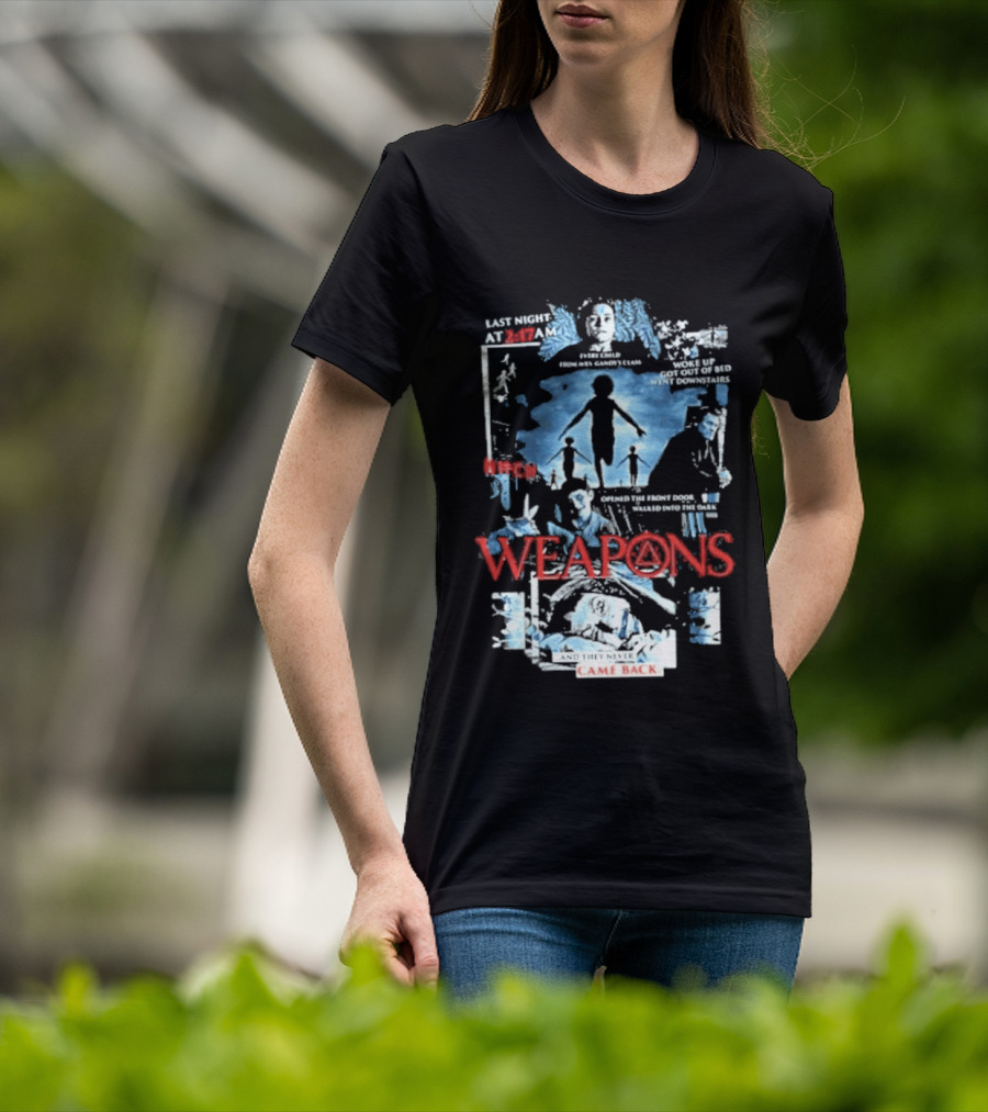 Creeporama Weapons They Never Came Back T-Shirt