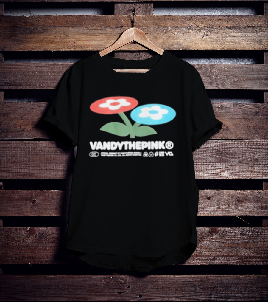Vandy The Pink Two Flower Chromosome 00892HS Flowerbio T-Shirt