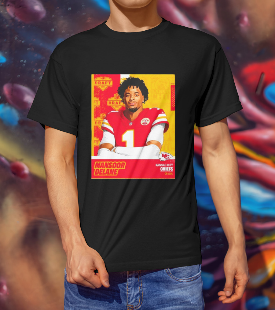 Mansoor Delane Kansas City Chiefs Draft 2026 NFL CB LSU T-Shirt