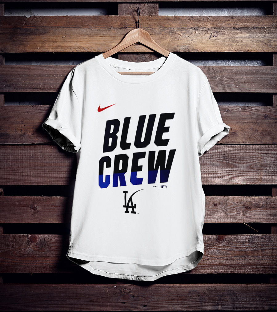 Nike Blue Crew Los Angeles Dodgers LA T-Shirt