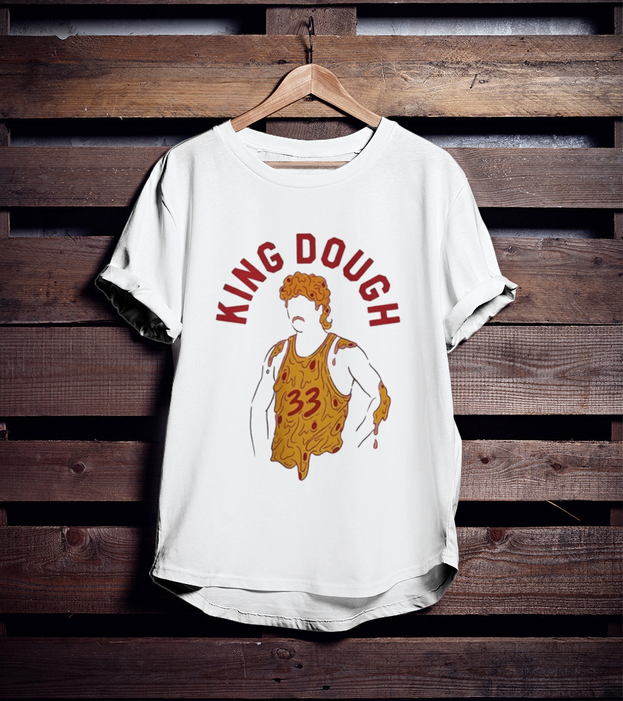 King Dough 33 Pizza Basketball T-Shirt