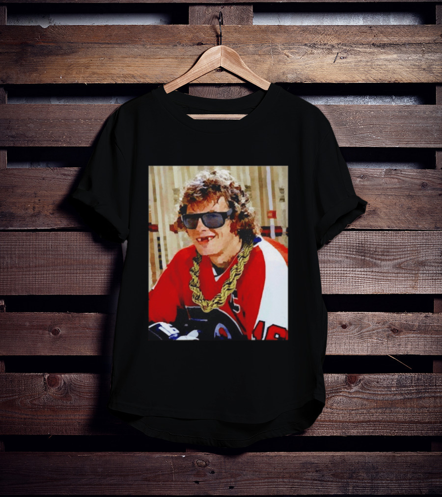 Philadelphia Flyers Bobby Clarke Retro Style Smile Iconic 1970s Nostalgia T-Shirt