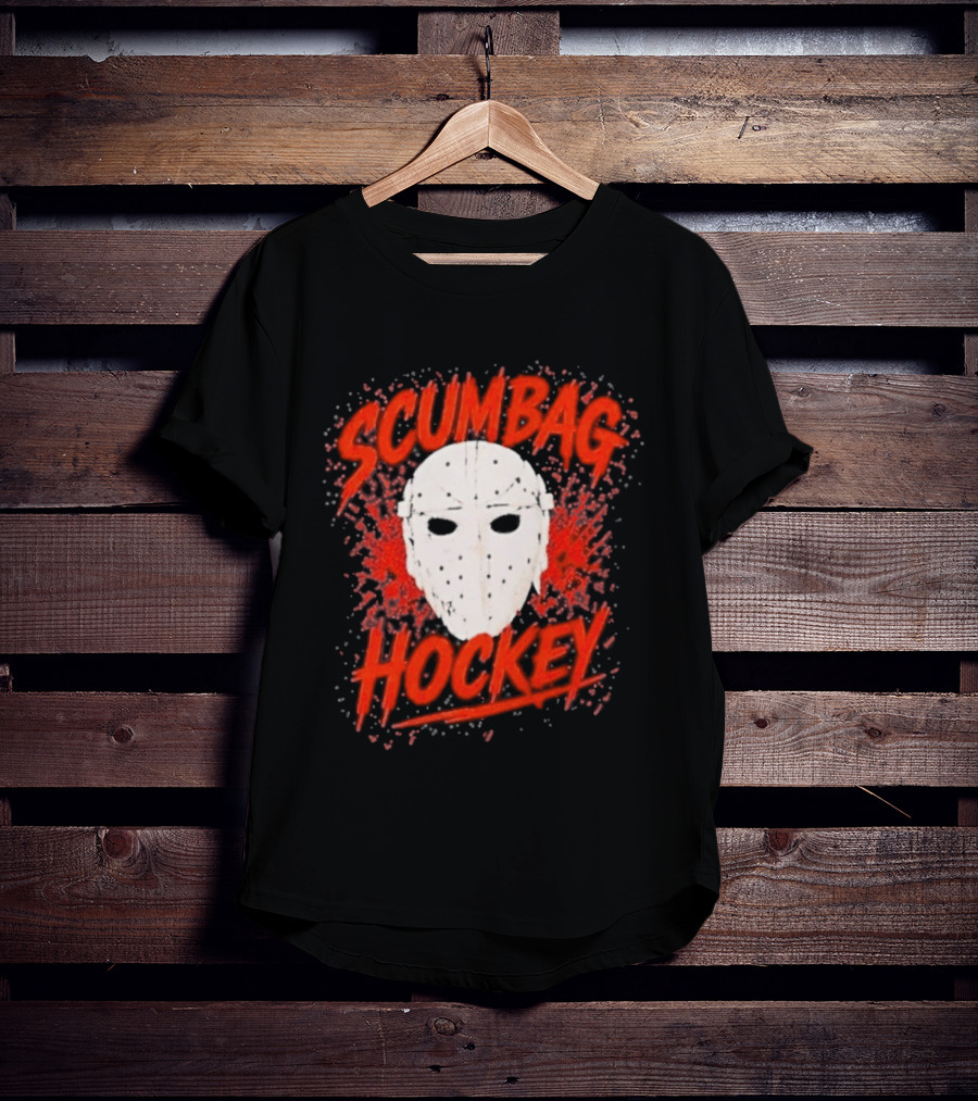 Philadelphia Scumbag Hockey Jason Voorhees Mask T-Shirt