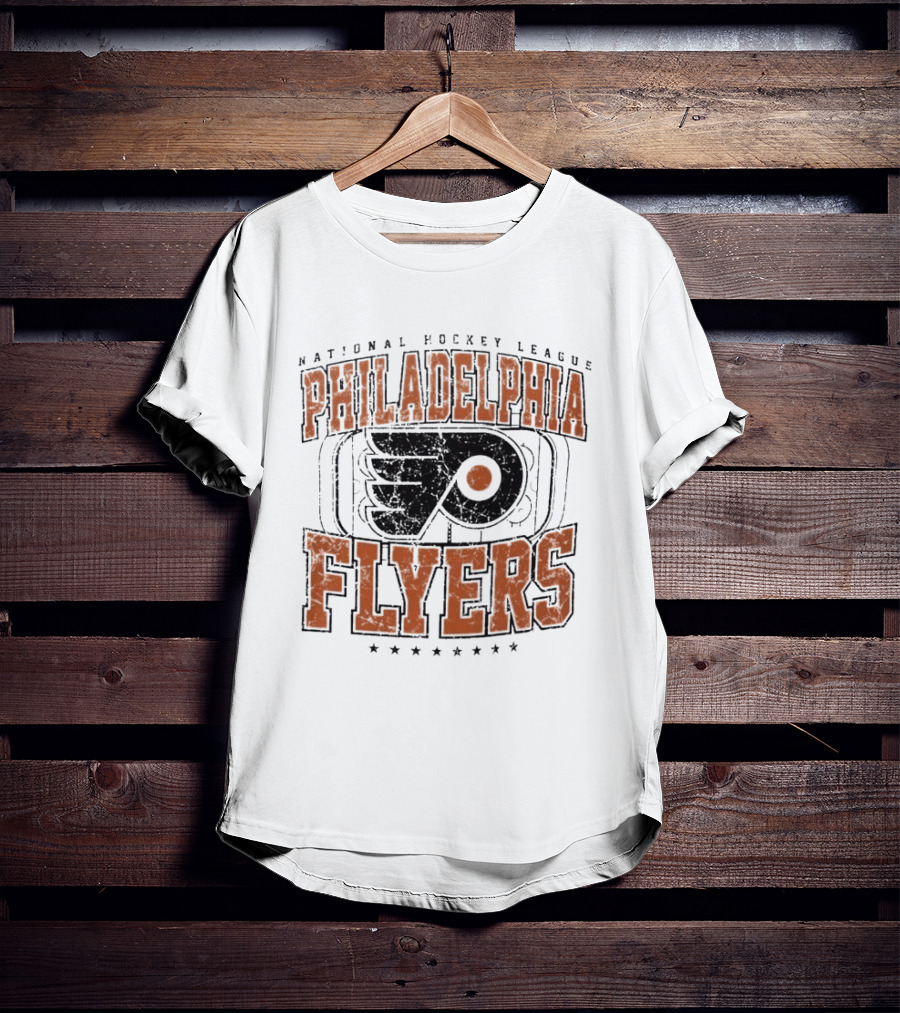 National Hockey League Philadelphia Flyers Distressed Rink T-Shirt