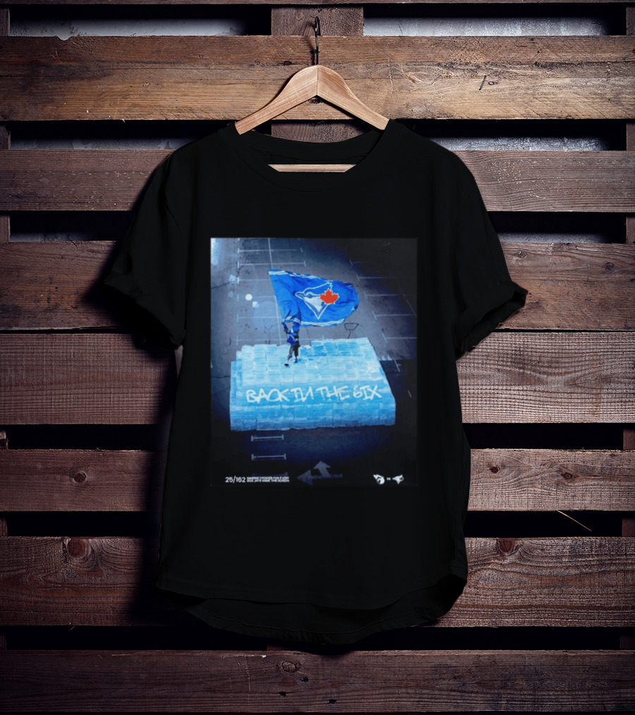 Toronto Blue Jays Back In The 6ix Ice Flag And Blocks T-Shirt