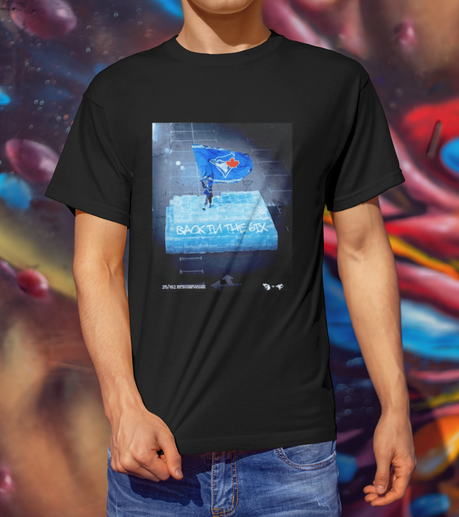 Toronto Blue Jays Back In The 6ix Ice Flag And Blocks T-Shirt