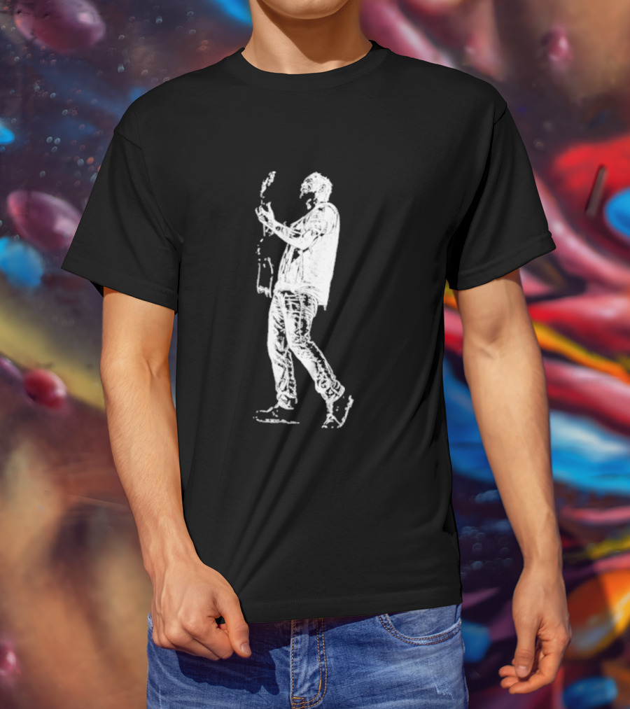 Zach Bryan Nebraska 2026 Tour Guitar T-Shirt