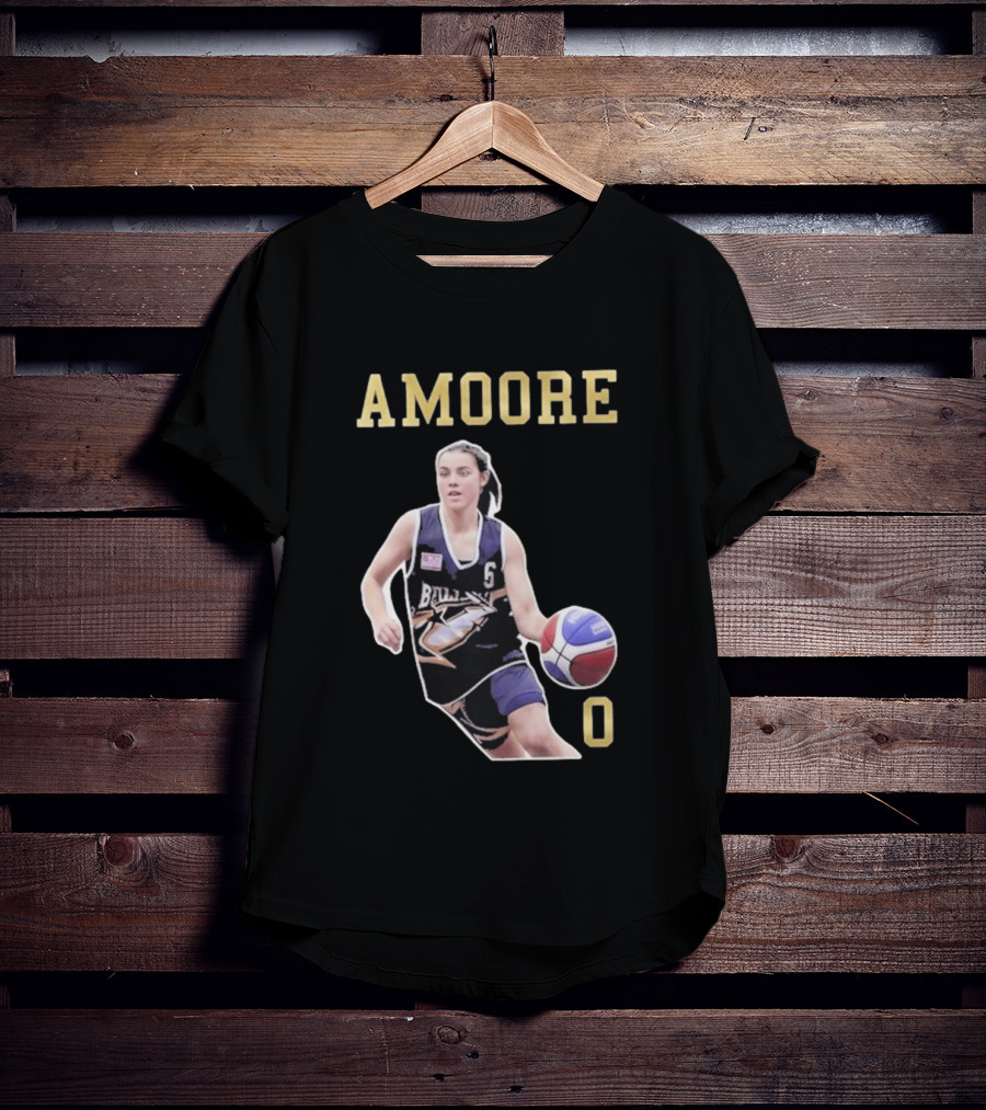 Amoore Bulls Basketball Player Jersey Number 0 T-Shirt