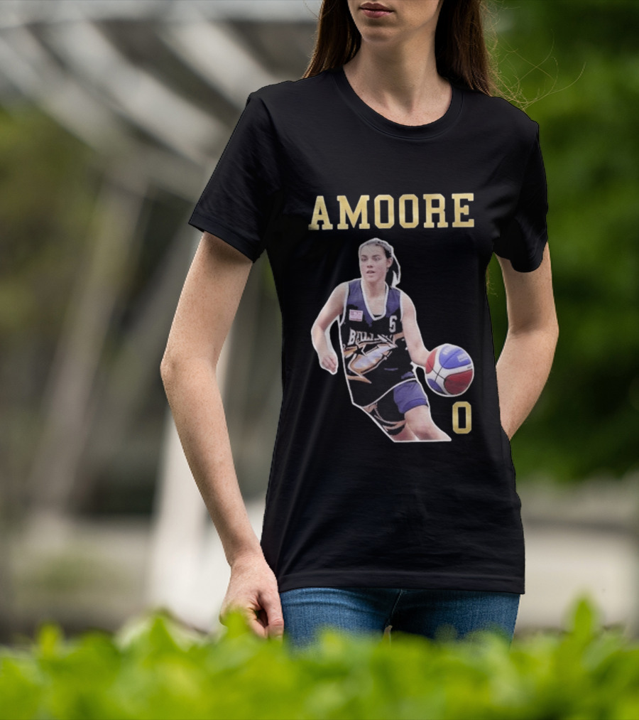 Amoore Bulls Basketball Player Jersey Number 0 T-Shirt