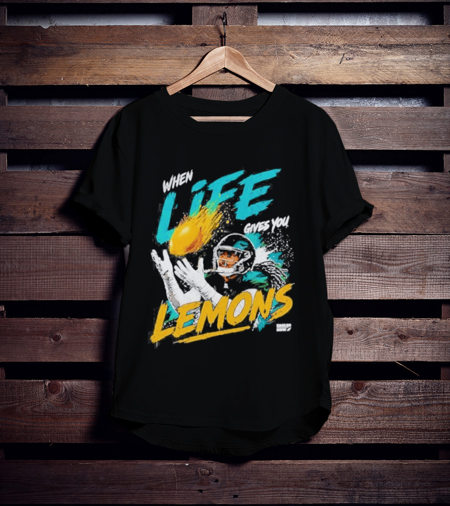 Philadelphia Eagles When Life Gives You Lemons Football Makai Lemon T-Shirt