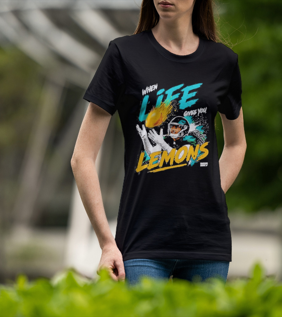 Philadelphia Eagles When Life Gives You Lemons Football Makai Lemon T-Shirt