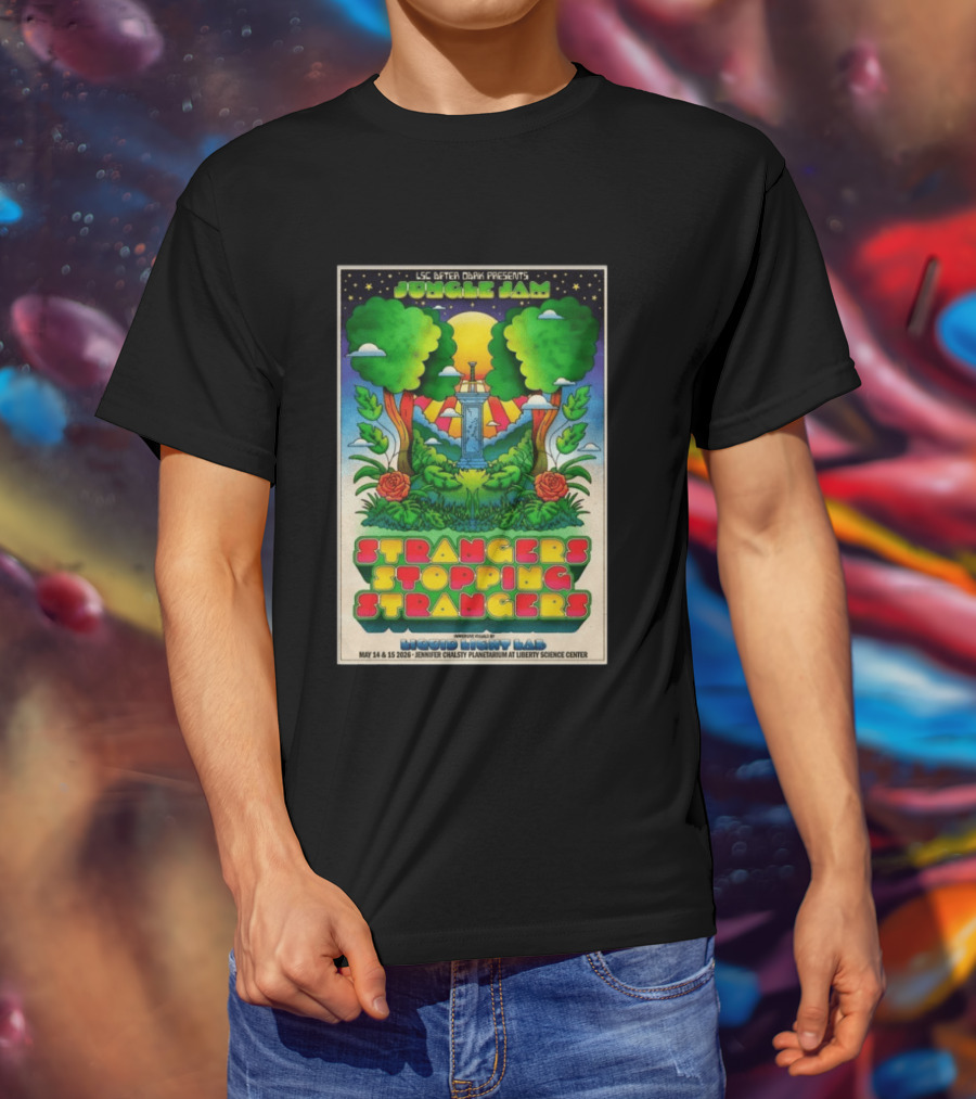 Strangers Stopping Strangers Jersey City NJ 5 14 5 15 2026 T-Shirt