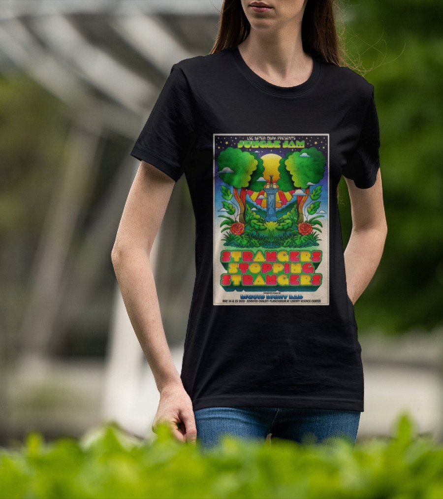 Strangers Stopping Strangers Jersey City NJ 5 14 5 15 2026 T-Shirt