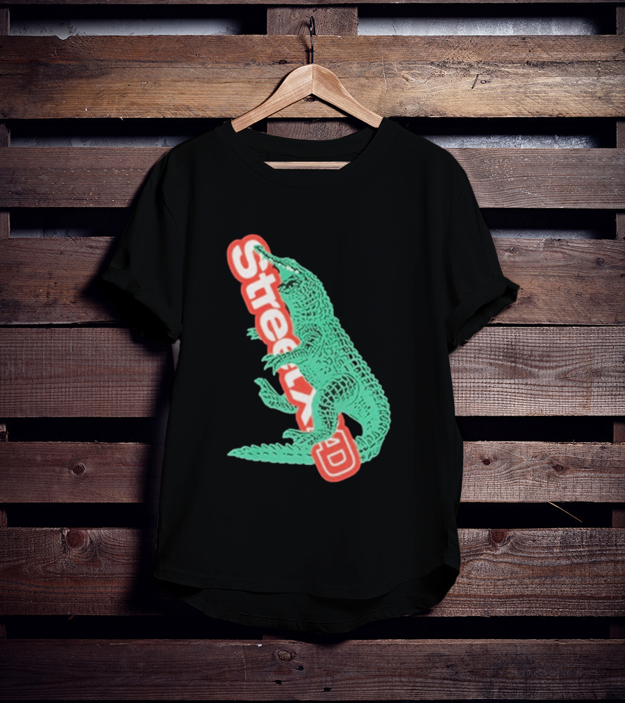 StreetxAD Basilik Gator Vintage Crocodile T-Shirt