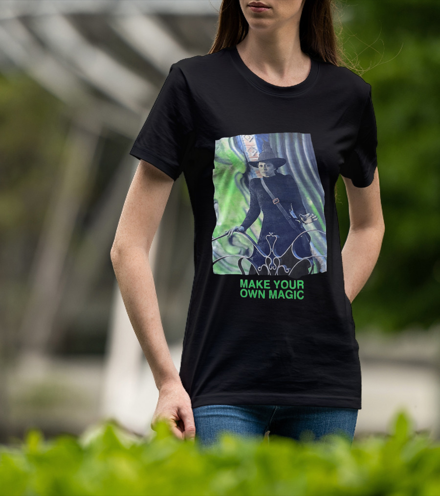 The Wizard Of Oz Make Your Own Magic Wicked Character Image T-Shirt