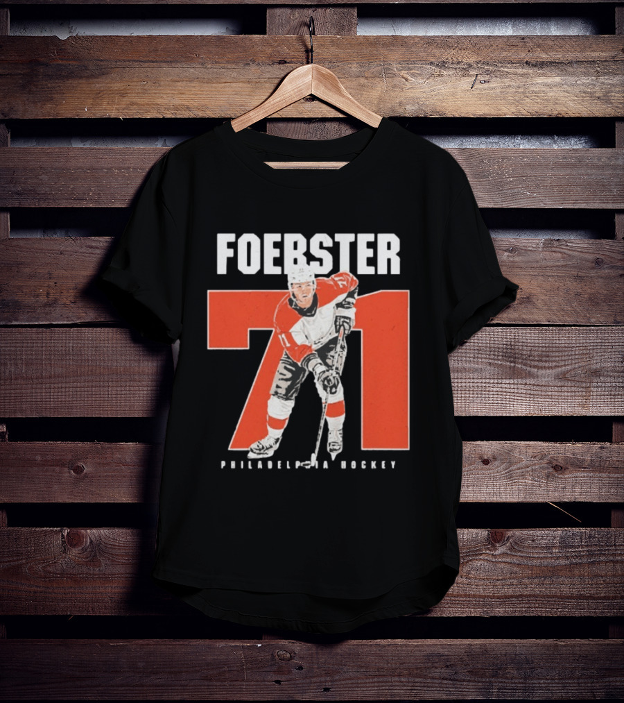 Tyson Foerster 71 Philadelphia Hockey Flyers T-Shirt