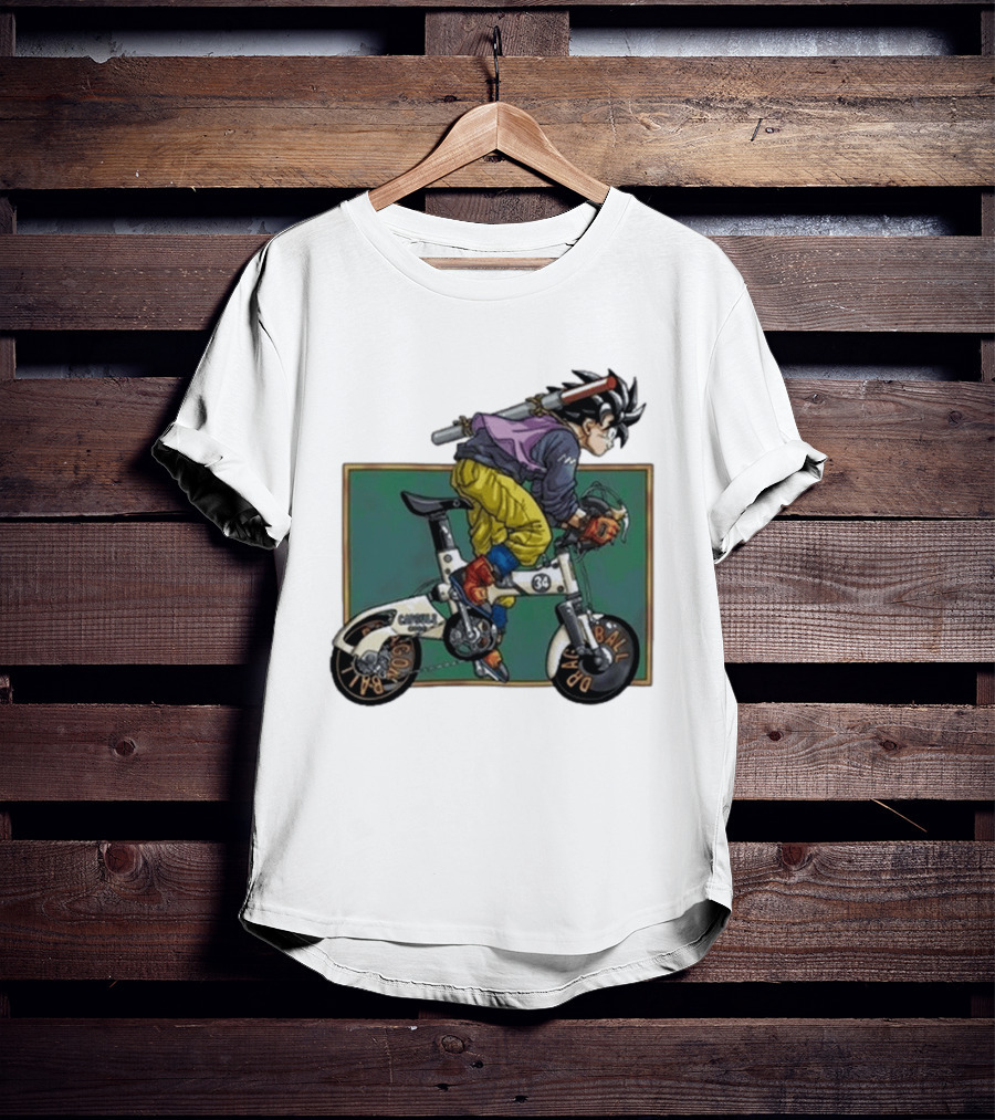 Dragon Ball Z Goku Limited Edition Cycling 34 Capsule Corp T-Shirt
