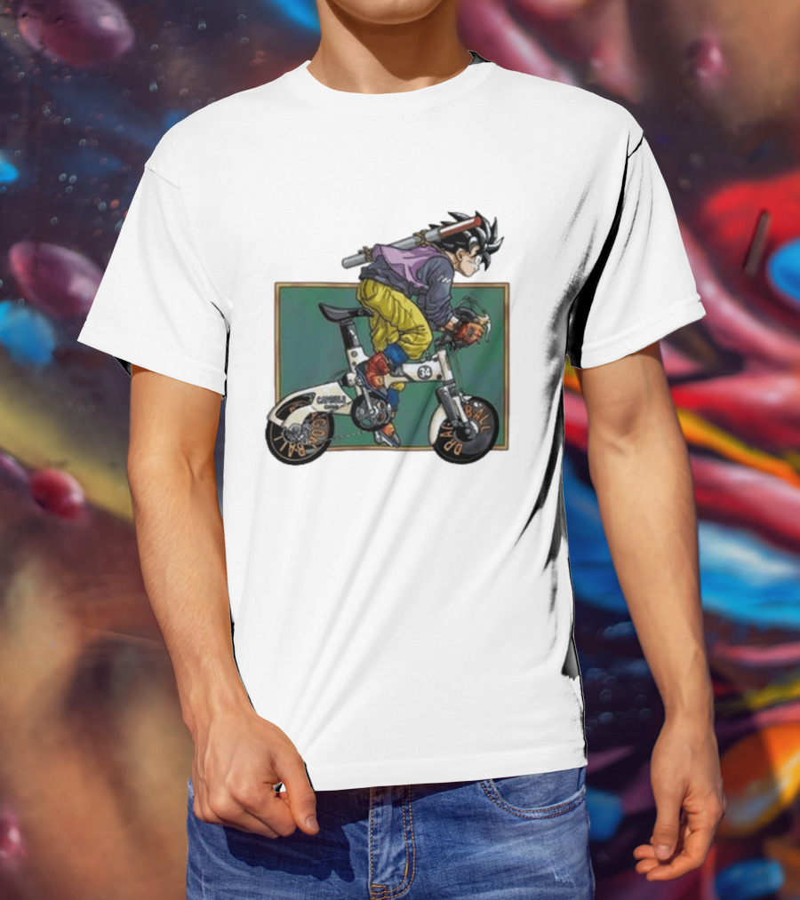 Dragon Ball Z Goku Limited Edition Cycling 34 Capsule Corp T-Shirt