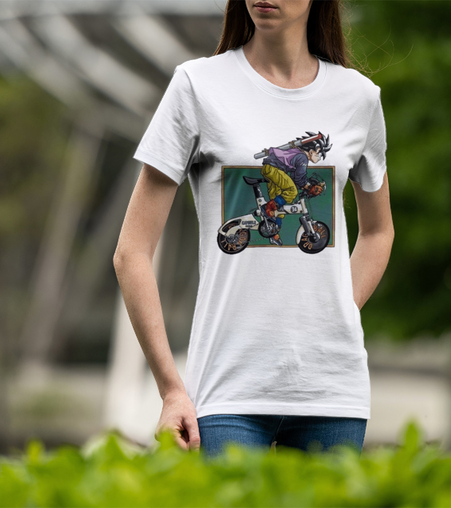 Dragon Ball Z Goku Limited Edition Cycling 34 Capsule Corp T-Shirt