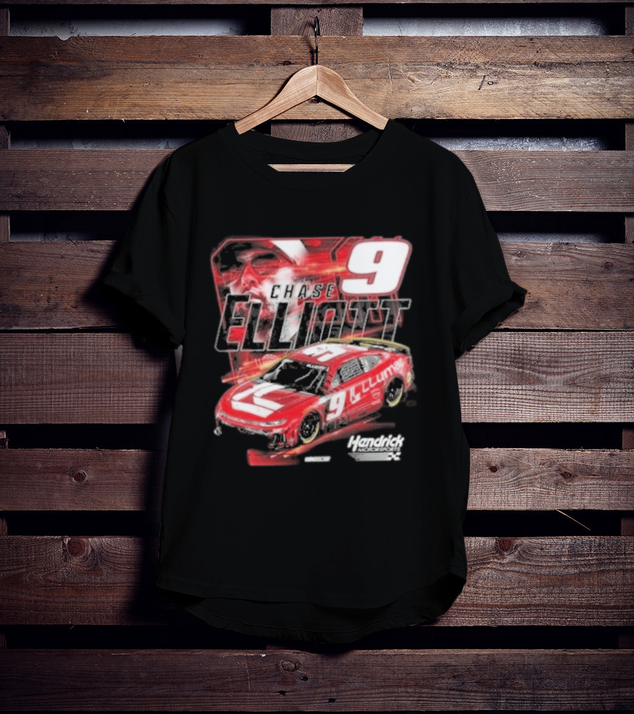 Hendrick Motorsports Chase Elliott #9 Llumar Racing Car T-Shirt