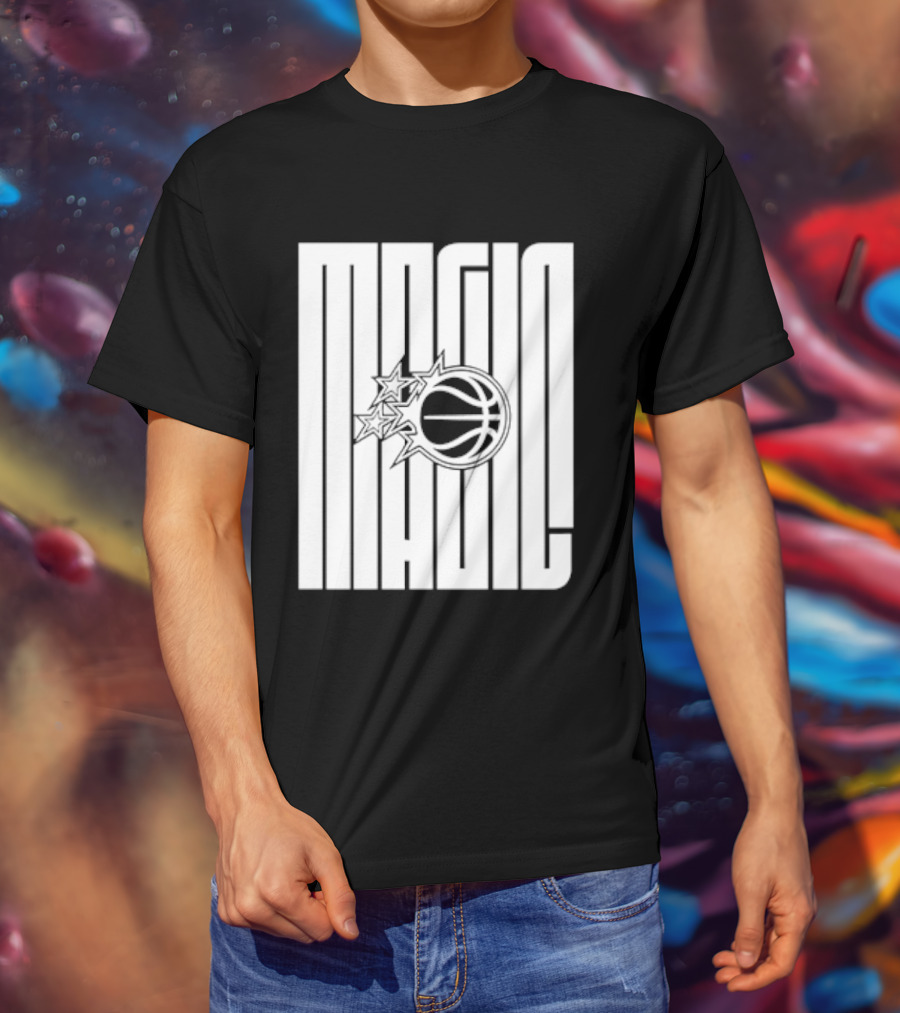 Orlando Magic Basketball Team Logo NBA Merchandise T-Shirt