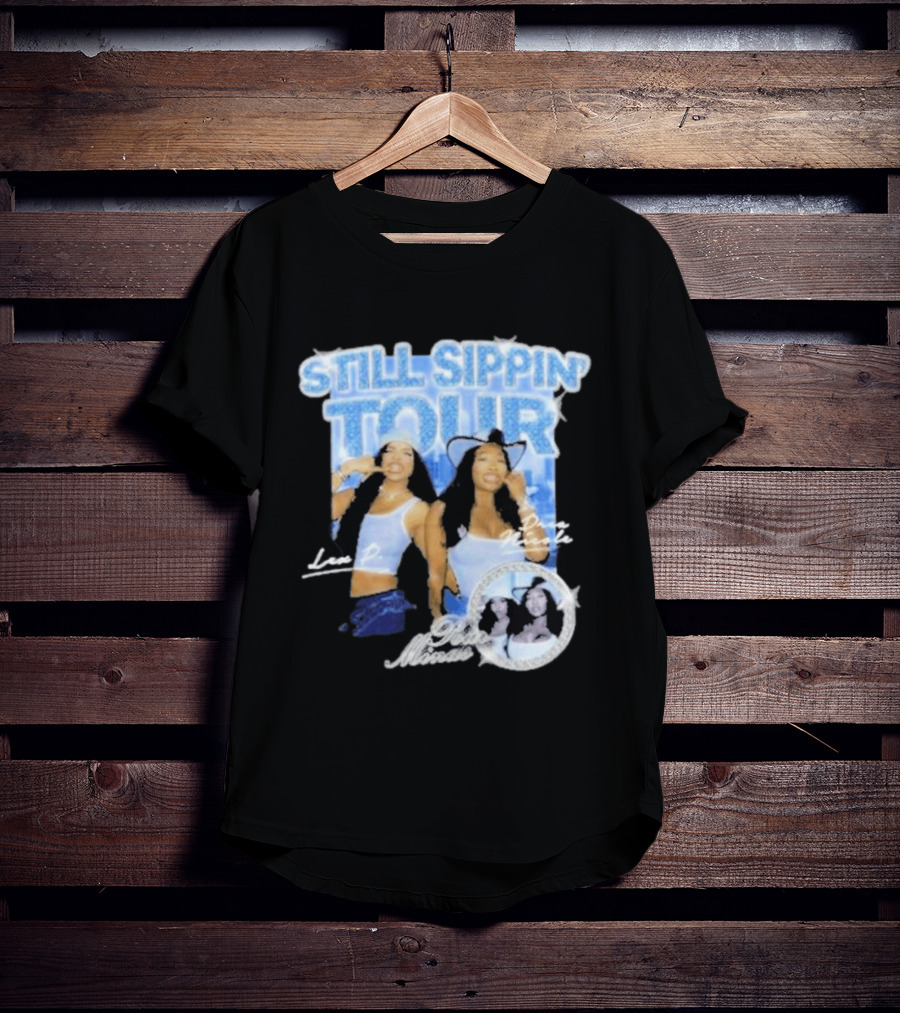 Pour Minds Still Sippin Tour Lex P Drea Nicole T-Shirt