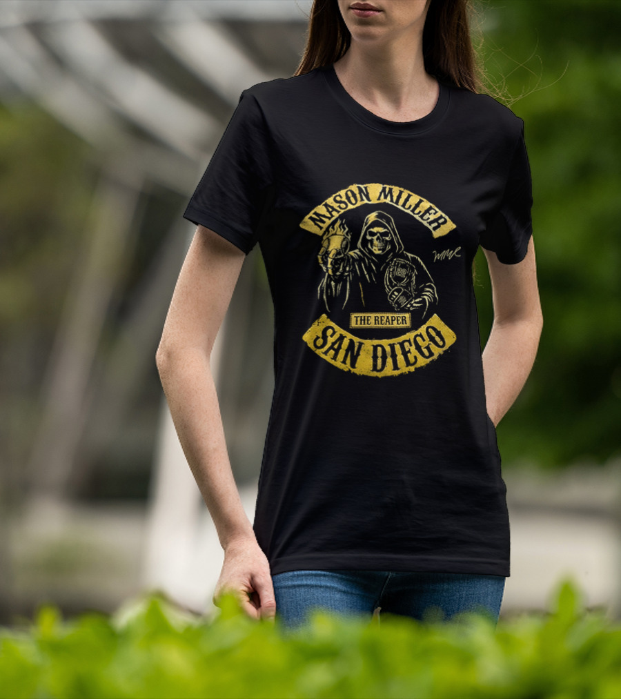 Mason Miller The Reaper San Diego Padres T-Shirt