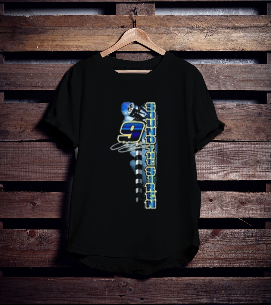 Chase Elliott 9 Sound The Siren Racing Helmet Checkered Flag T-Shirt