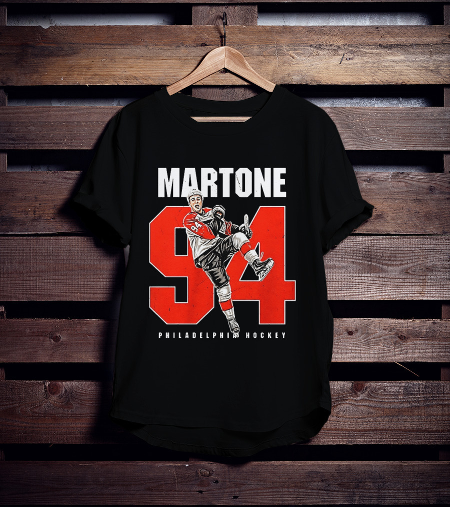 Martone 94 Philadelphia Hockey Player Flyers NHL T-Shirt
