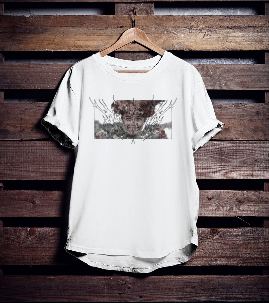 Darko Us Oni 2 World Tour Warped Antlered Face T-Shirt