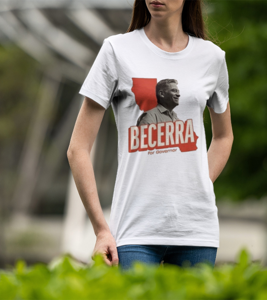 Becerra For Governor Xavier Becerra Election Photo T-Shirt