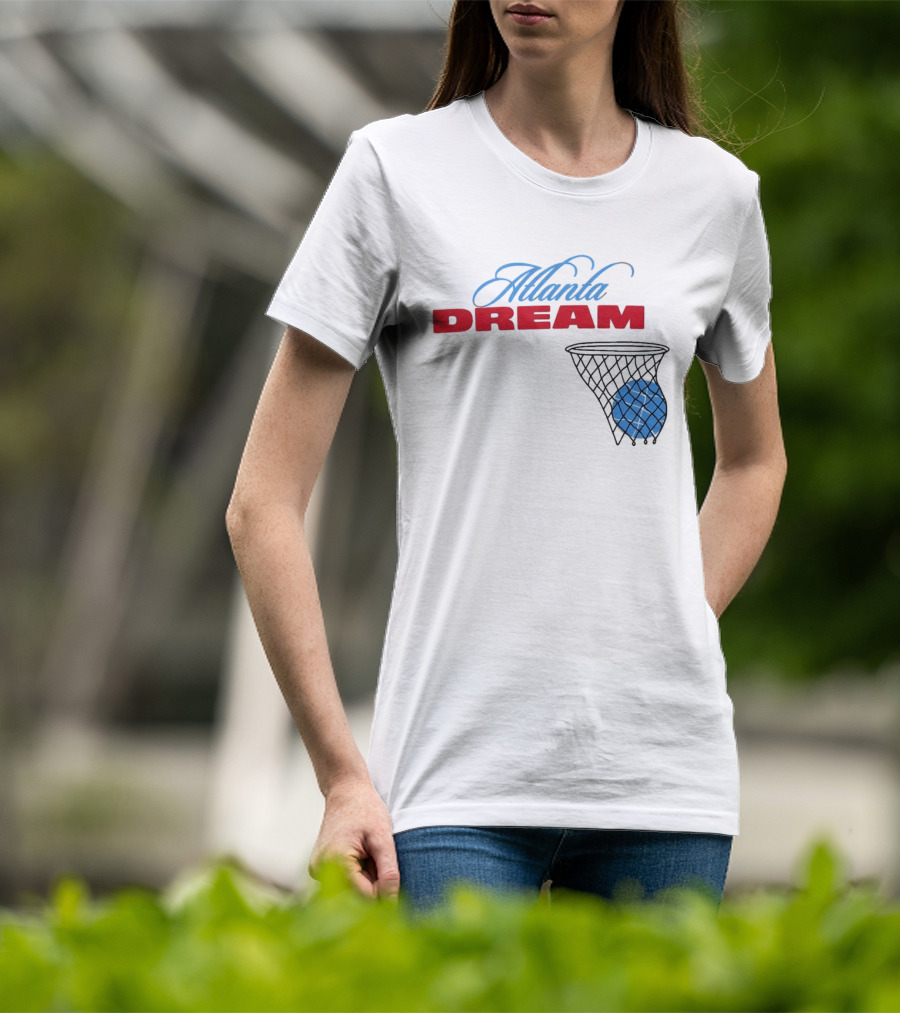 Atlanta Dream Basketball Net T-Shirt