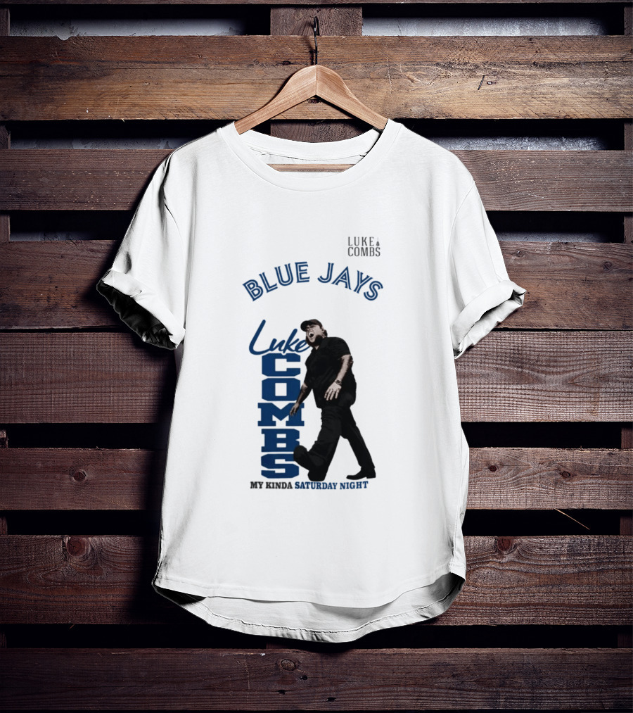 Blue Jays Luke Combs Saturday Night Toronto 2026 Tour Concert T-Shirt