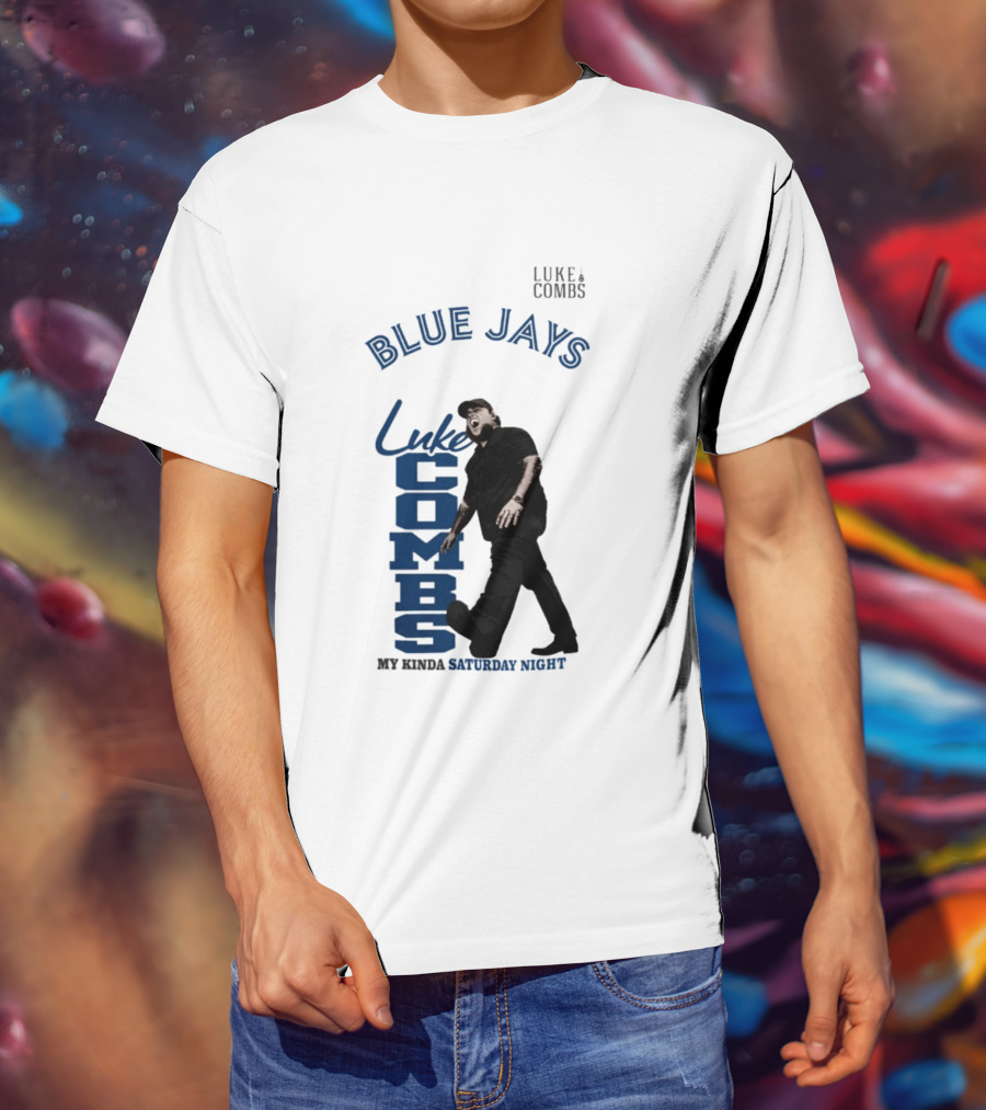 Blue Jays Luke Combs Saturday Night Toronto 2026 Tour Concert T-Shirt