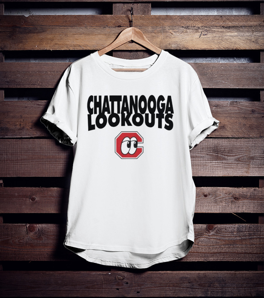Chattanooga Lookouts Vintage Weathered Ring Spun Baseball T-Shirt