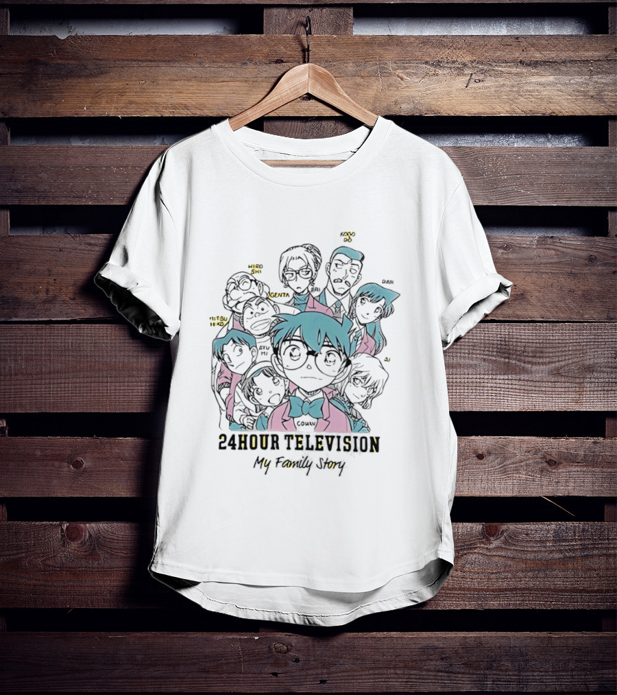 24hour Television Conan Edogawa My Family Story T-Shirt